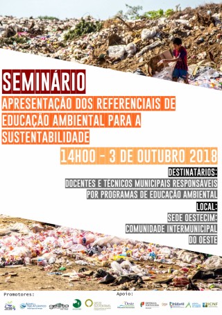 Seminário de Apresentação dos Referenciais de Educação Ambiental para a Sustentabilidade